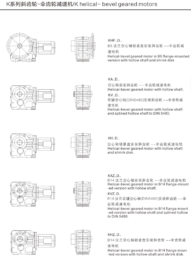 斜齿轮-伞齿轮减速电机设计方案